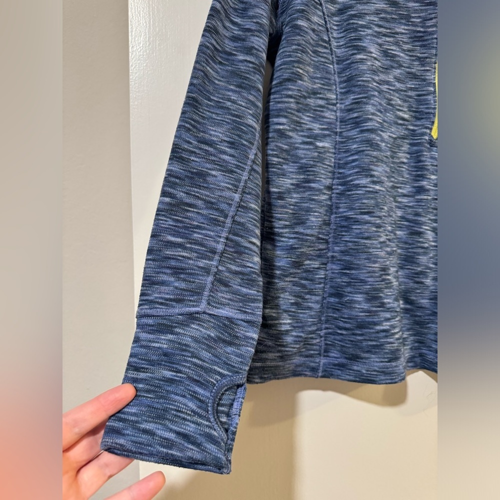 Columbia zip up jacket with thumb holes size xl blue - Picture 2 of 6